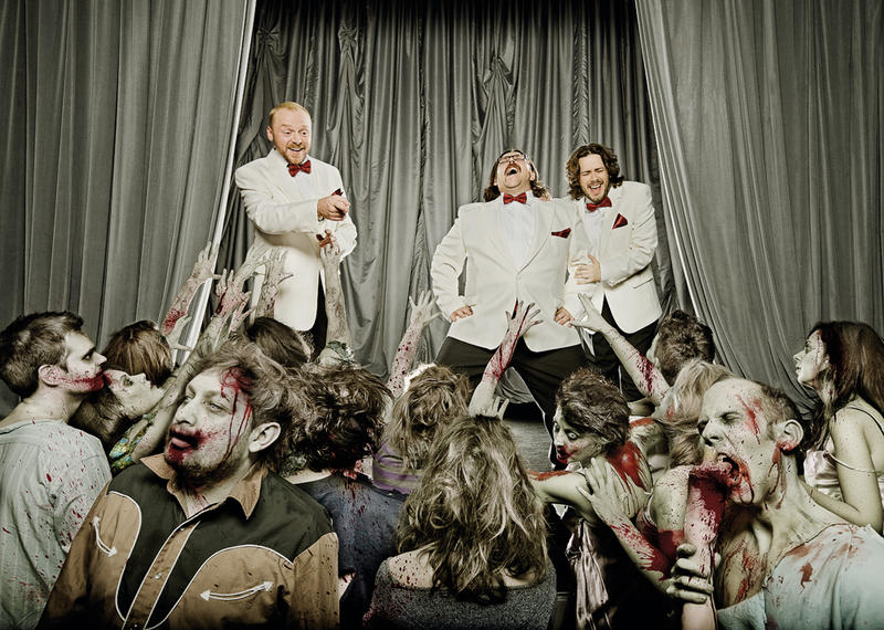Simon Pegg, Nick Frost & Edgar Wright — Shaun of the Dead, Total Film Magazine